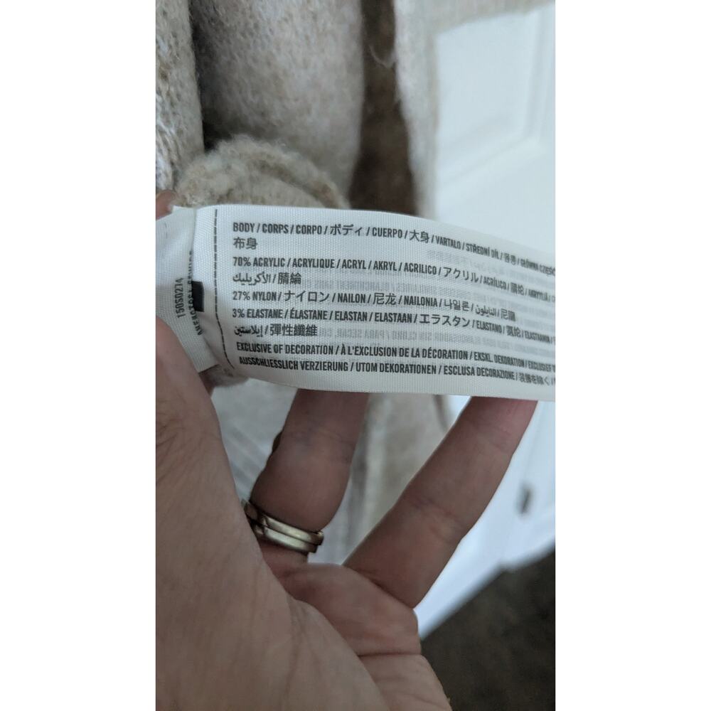 Abercrombie & Fitch Open Front Duster Cardigan Ze… - image 4